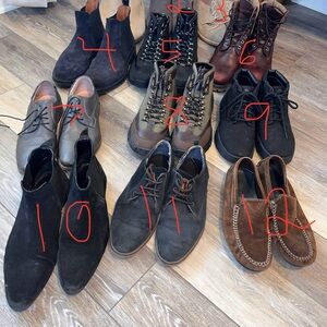 Men’s Shoes Lot: Sold Separately: read description